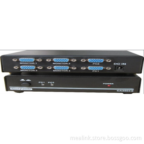 2X4 VGA Splitter 350MHz (CA350204)